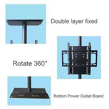 Amazon.com: TV Stand Electric TV Mount, 360°Rotation